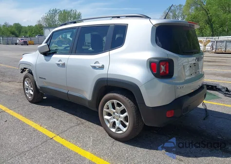 2016 Jeep Renegade Latitude from USA, damaged, VIN ZACCJBBT1GPE18603